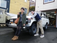 K様にランクル６０角目ロールーフを納車させていただきました！