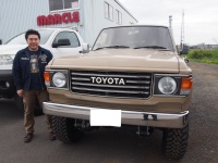 Kさまにランクル60VXターボロールーフを納車いたしました！