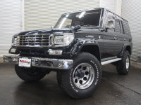 ランクルプラドSXワイド「メッキバンパー＆TOYOTAロゴメッキグリル」でネオクラシックスタイル！リアデフロック付き！