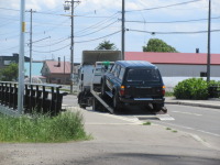 広島県のＩ様にランクル８０後期　デフロック　５速を陸送納車させていただきました。