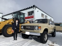 釧路のＫさまにランクル80　ランクル60フェイスを納車させていただきました！