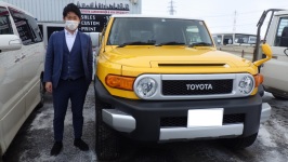 札幌市北区Ｆ様にＦＪクルーザー納車いたしました！