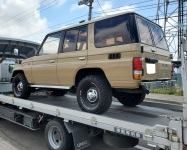 広島県H様７８プラド納車致しました。