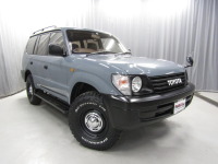 95プラドアンヴィルグレー全塗装丸目ヘッドライト！サンルーフ付ディーゼルターボ18.9万キロ本州車両！