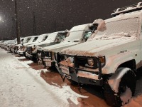 札幌にも遂に雪が。。。冬季のご来店もお待ちしております♪