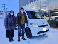 札幌市T様に新車タウンエース納車させて頂きました