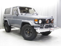 ランクル73ＦＲＰトップ純正オパール走行24.7万キロ！リフトアップ公認ディーゼルオートマ車両！