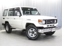 ランクル77LXディーゼルオートマ！本州仕入車両！純正ホワイト！走行26.7万キロ！