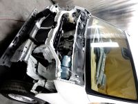 新車タウンエース全塗装準備。