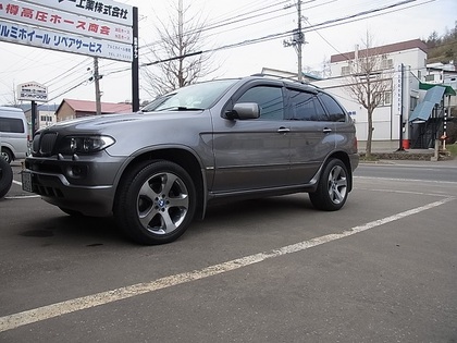 バレル/ブラッシュド/TintedClearカスタムホイール BMW X5装着画像