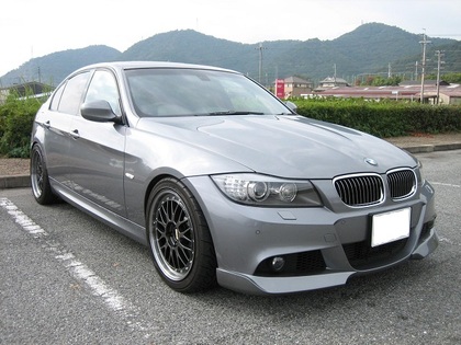 フルカスタム塗装のBBS-LM　BMW3シリーズ装着画像