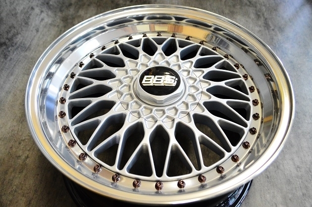 BBS スーパーRS 18インチ PCD加工＆リム交換リバレルでサイズ変更3P化 ...