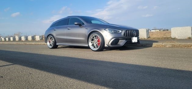 カスタムしたハイパーフォージドをAMG CLA Shooting Brakeに装着