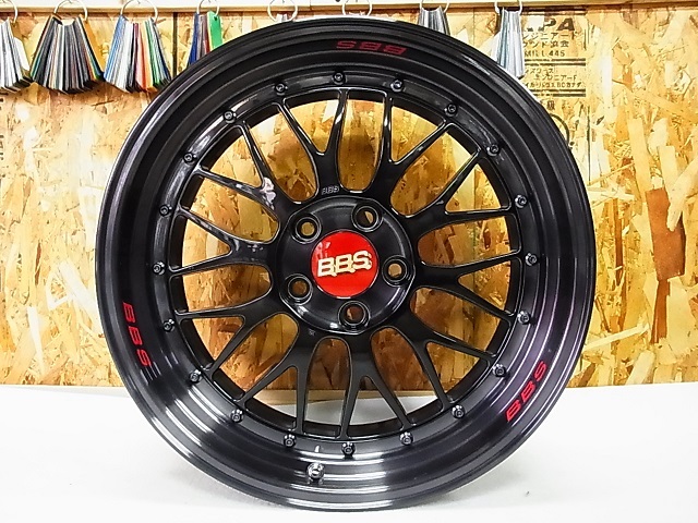 ホンダNSX用BBS-LM ブラッシュド/キャンディブラックカスタム｜アルミ