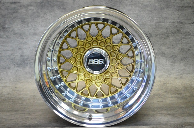 極太BBS RS 15インチ フルオーバーホール/再塗装修理｜アルミホイール