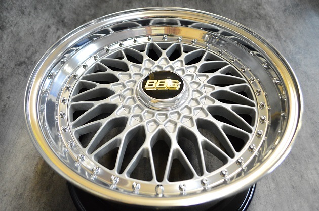 BBS スーパーRS 18インチ リム交換リバレルでサイズ変更+フル