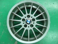 BMW純正ホイール ガリ傷修理 ハイパーシルバー塗装