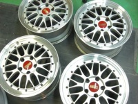 BBS LM DSK-PからDBK-Pへ塗り替え