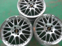 BBS RS リム傷修理 ダイヤモンドカット加工