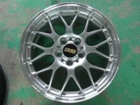 BBS RS-GT リムガリ傷修理 ダイヤモンドカット加工