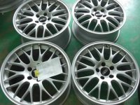 BBS RG ハイパーブラックDBK濃い目に色変え塗装