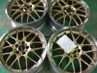 BBS RS-GT リムガリ傷修理 ダイヤモンドカット加工