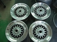 BBS RS 塗膜強化オールパウダーコートでのフルオーバーホール修理