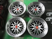 BBS LM バレル研磨3Dポリッシュ加工