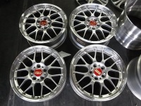 BBS RS-GT パウダーコートで塩カルに強いアルミホイールへ