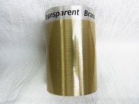 パウダーコートカラーサンプル画像【キャンディーTransparent Brass】