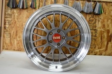 BBS LM リフレッシュリメイク キャンディパウダーコートDBK塗装