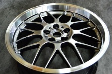 BBS RG-R ガリ傷修理ついでにDSK-PからDBK-Pへ色変えカスタム