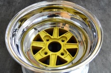 SSRマークⅢをコールドパウダーコート＆リム鏡面ポリッシュ加工