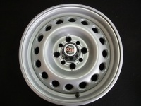 パウダーコートカラーサンプル画像【マットシルバー】