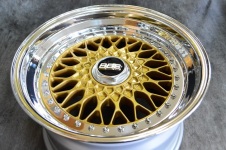 BBS RS アウターリム交換・ディスク色変えリメイク