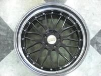 BBS LM 20インチ 他店修理のDBK-PをDBK-DBKで再修理塗装