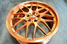 BBS RS-GT 20インチ ブラッシュド+キャンディーパウダーコートカスタム
