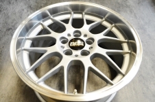 BBS RG-R 18インチ シルバー再塗装/リムポリッシュ加工でリフレッシュ