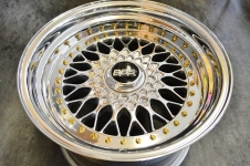 BBS RS 17インチ バレル研磨でポリッシュ加工