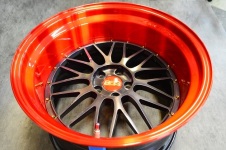 R35GT-R用20インチBBS LMをリム交換リバレル加工！3P構造/深リム化！