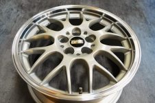 BBS RG-R 17インチホイールをシャンパンゴールドに色変え塗装