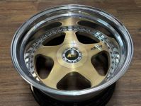 ケーニッヒをリバレルで17→18インチ+ブラッシュド/キャンディー塗装