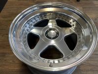 OZフッツーラをディスクポリッシュ加工と18→19インチへリバレル