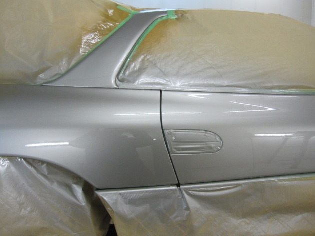 三菱gto中古車購入 ドアの色が違うので調色ぼかし塗装 部分補修 板金塗装専門店 車の修理 カスタム 改造 札幌のプラスペイントワーク Do Blog ドゥブログ