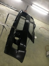 スズキスイフトスポーツ  社外FRPフロントバンパー割れ修理♫