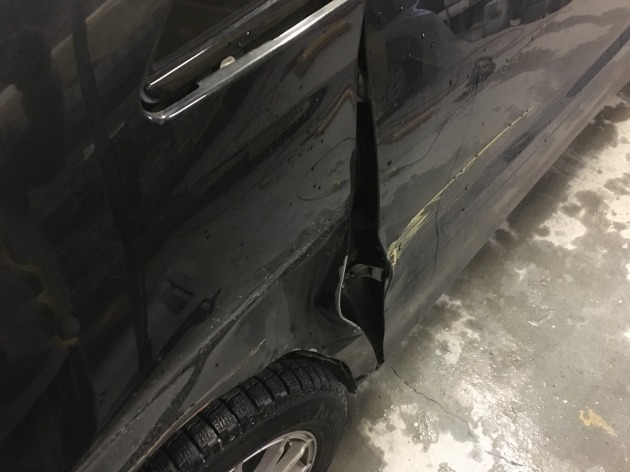 トヨタ15アルファード 単独事故 左フロントフェンダーパネル交換 ドア板金 板金塗装専門店 車の修理 カスタム 改造 札幌のプラスペイントワーク Do Blog ドゥブログ