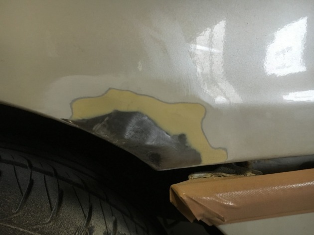 15アルファード リアフェンダーに発生した小さな錆の中身は 板金塗装専門店 車の修理 カスタム 改造 札幌のプラスペイントワーク Do Blog ドゥブログ