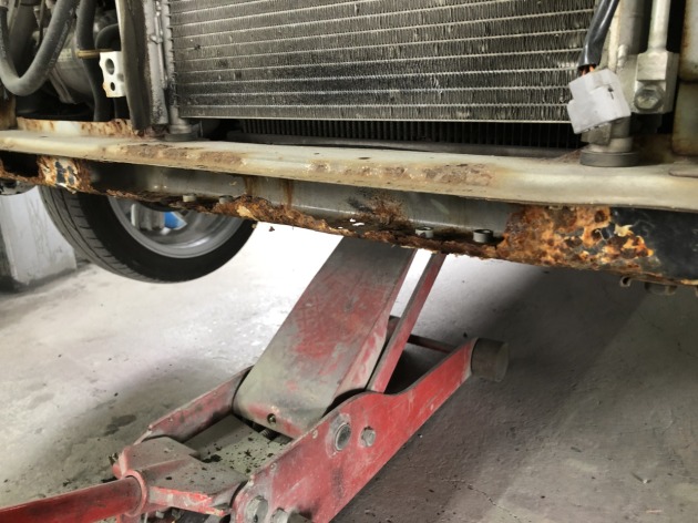 スズキセルボ フレームのサビが発展して凄い事に 板金塗装専門店 車の修理 カスタム 改造 札幌のプラスペイントワーク Do Blog ドゥブログ