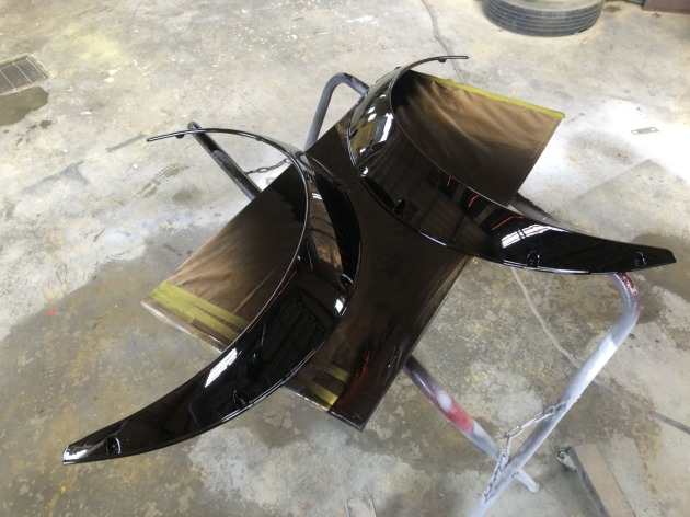 ハーレートライク オーバーフェンダー仕様製作順調です♫｜板金塗装 