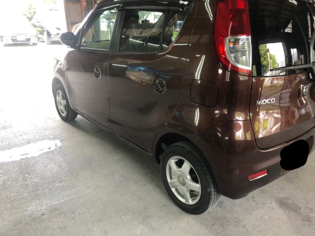 日産モコ ぶつけて凹んだサイドステップの修理依頼 板金塗装専門店 車の修理 カスタム 改造 札幌のプラスペイントワーク Do Blog ドゥブログ